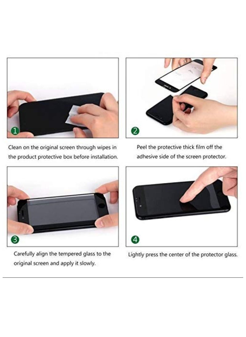 vesus Samsung Galaxy A53 5G / A52s / A52 / A51 / S20 FE / M31s Screen Protector Tempered Glass Full Glue Edge-to-Edge Protector(4 Pack) - Image 3