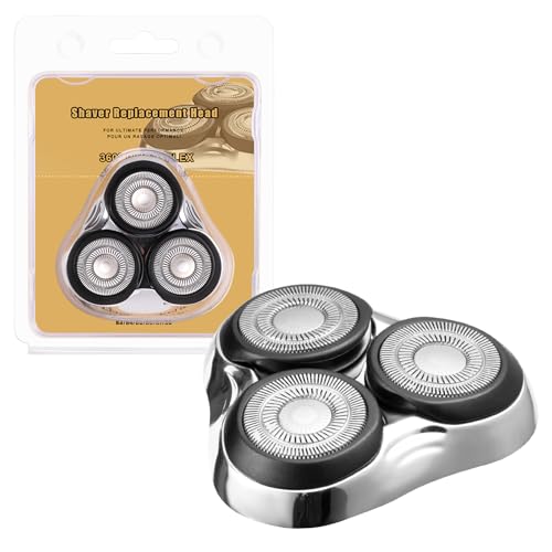 COSYONALL Universal Rotary Replacement Shaver Head,Compatible with Remington Shaver Series,for R3,R4,R5,R6,R7,R8,SP-3141 and SP-5161 Foils/Blades (Silver(1 Count)) - Image 1