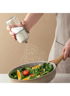 Happy Home Press Type Sprinkler Glass Bottle Seasoning Box Kitchen Supplies Seasoning Jar Ration Salt Shaker 180ml  - Image 1