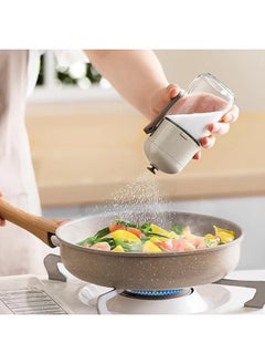Happy Home Press Type Sprinkler Glass Bottle Seasoning Box Kitchen Supplies Seasoning Jar Ration Salt Shaker 180ml  - Image 2