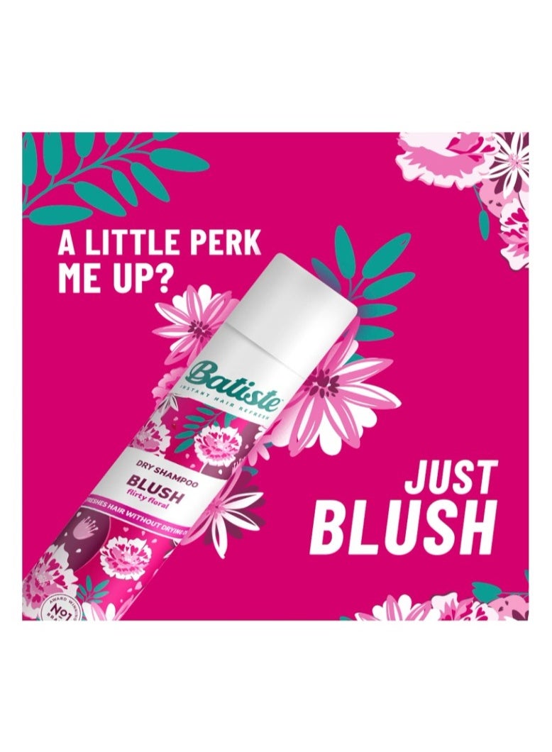 Batiste Dry Shampoo Blush 200ml – Waterless Hair Refresh Spray with Floral & Fruity Fragrance - Image 3