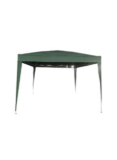LIVING ACCENTS Durable Gazebo Tent Green 300 x 300 x 250 cm 