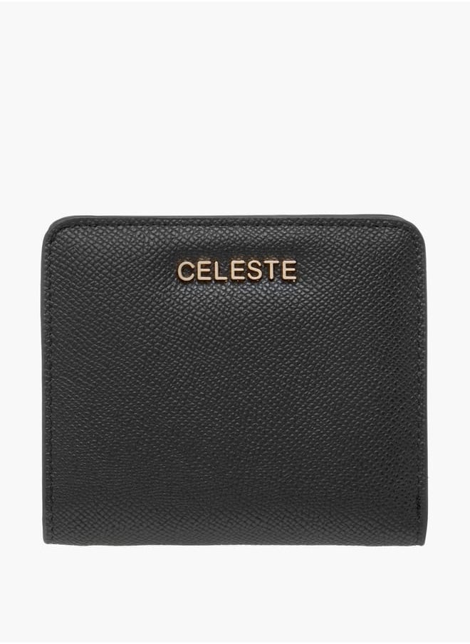 Celeste Women Textured Wallet with Button Closure  - Image 1