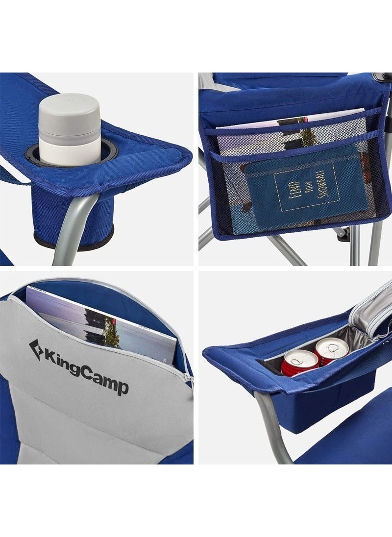 Kingcamp Deluxe Chair (Blue/grey) - pzsku/Z2DFB55F3E029954D879BZ/45/_/1736597891/e68468ec-631d-4b37-b90a-c789e2d997fd