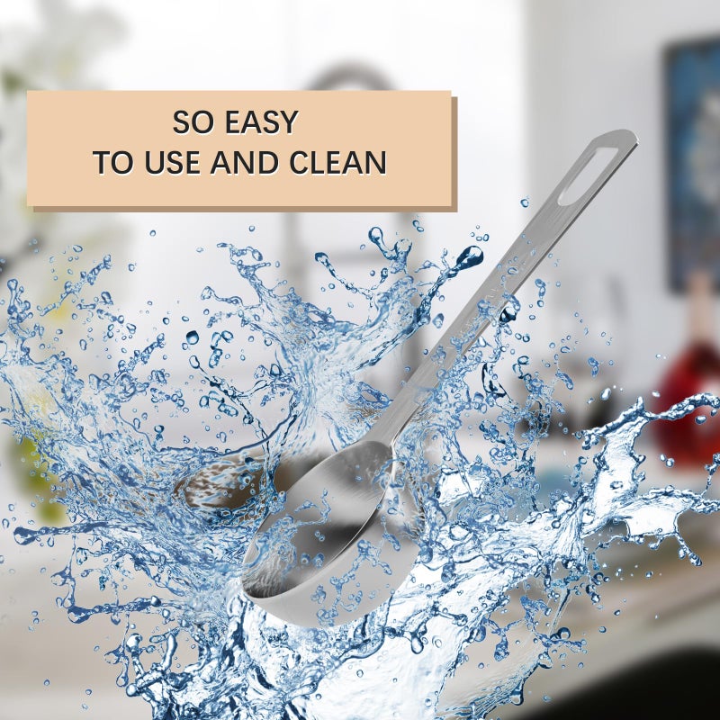 BERYLER 2PCS 1tbsp (3tsp, 15ml, 1/2oz) Single Measuring Spoon, Stainless Steel Individual Teaspoons Only - Image 4