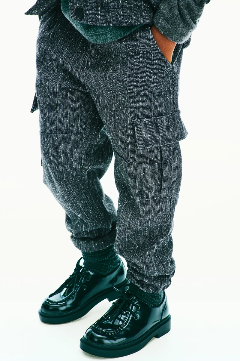 اتش اند ام Twill Cargo Joggers