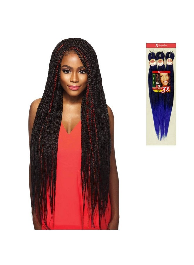Outre Braids Outre Synthetic Hair Braids Xpression Kanekalon 3X Pre Stretched Braid 52" (3Pack M27/30/613) - Image 3