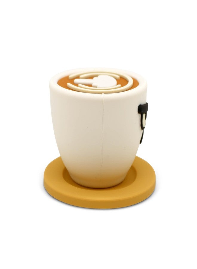 GOOFBALLS Miniature Desk Figurine – Cute & Quirky Office Decor for Desk, Shelf, or Workspace – Fun Tiny Collectible Statue for Adults, Coworkers, or Home Office Gift – Coffee Caffe Latte Middle Finger - Image 5