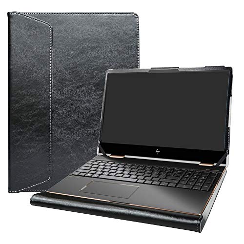 Alapmk Protective Case for MacBook Pro 16 2019 Release A2141 16 inch/case for HP Spectre 2-in-1 16-fXXXX 16-f0023dx & Envy x360 15 15M-dsXXXX 15M-drXXXX/Chromebook 15 15-deXXXX,Black - Image 1