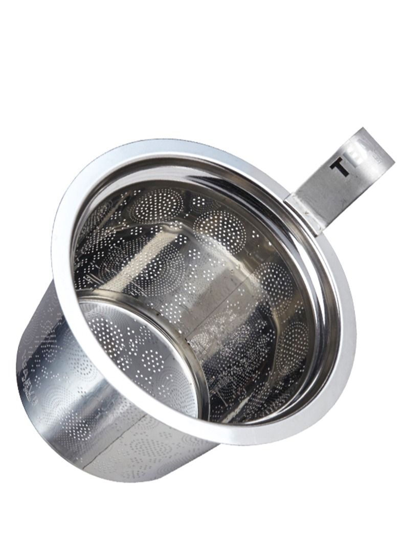 تيلاند كوب بورسلين مزدوج الجدار مقاوم للحرارة "ليتل إيجيبت" مع مصفاة وغطاء للقهوة والشاي والكاكاو والحليب (350 مل) - Image 3