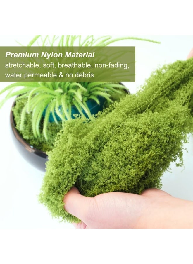 Forest Home 100g Moss Grass Perfectly Simulates Artificial Moss Fake Green Grass for Centerpieces Home Kitchen Garden Decor Preserved Forest Moss - Image 3