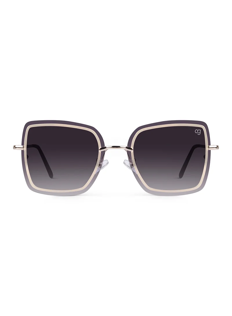 Woggles  Latest & Stylish UV Protected Black Square Sunglasses for Women  | Best Price UAE
