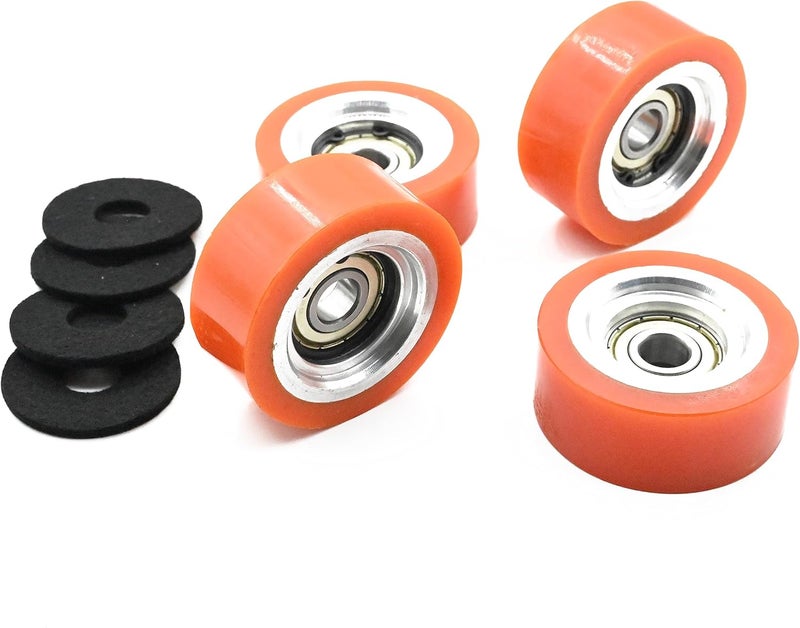 Delixike 4PK 70298701P 70298701 70568201 محامل دعم أسطوانة المجفف متوافقة مع Alliance متوافقة مع IPSO متوافقة مع Huebsch - Image 3