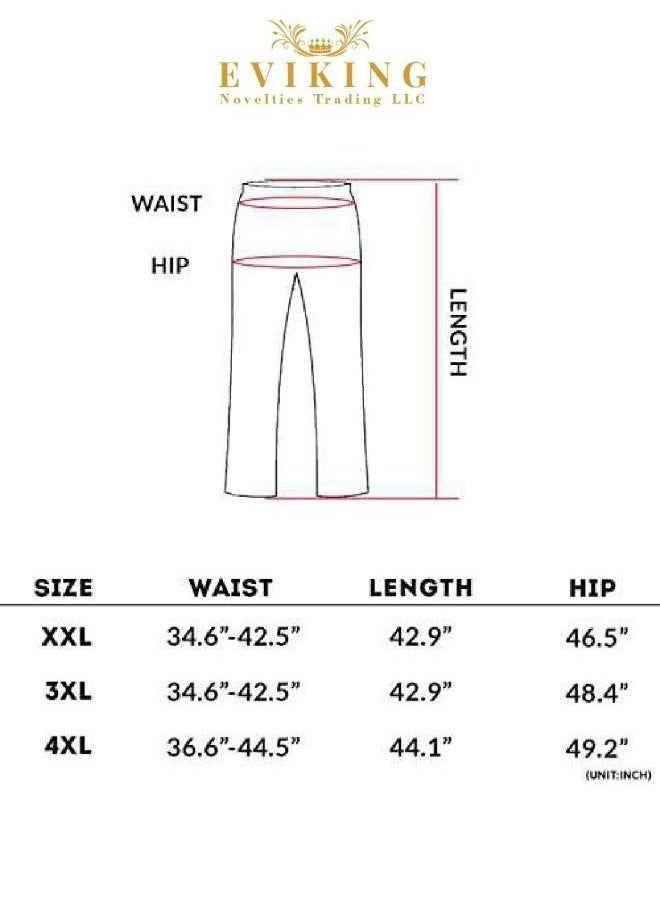 Generic - Men's Track Pant 4 Way Lycra Plus Size Jogger Pants 3183 Light Grey - Image 1
