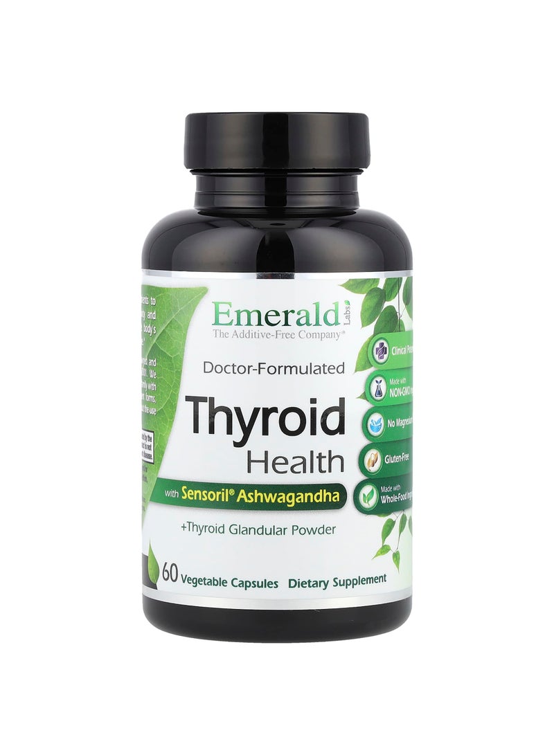 Thyroid Health, 60 Vegetable Capsules
