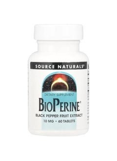 Source Naturals, BioPerine®, 10 mg, 60 Tablets