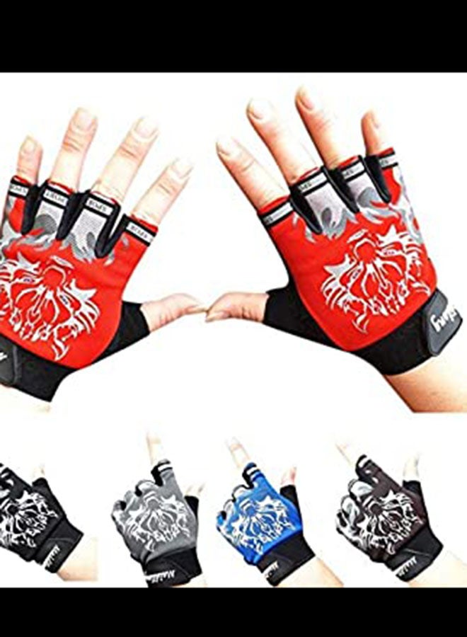 2-Piece Weightlifting Wrist Wrap Gloves 18x8x1cm 18x8x1cm - Image 4