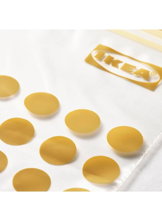 Zaboon Resealable Bag, Patterned/Black Yellow, 1/0.4 L - Image 3