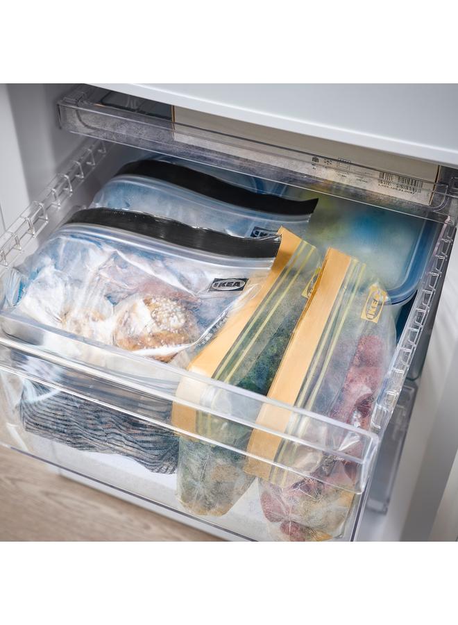 Zaboon Resealable Bag, Patterned/Black Yellow, 1/0.4 L - Image 4