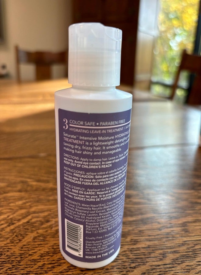 Brocato Saturate Daily Hair Shampoo: Intensive Moisture Hydrating Shampoo for Dry, Damaged Hair - Moisturizing Formula Safe for Color Treated Hair - Contains No Sulfate or Parabens - 10 Oz - Image 3