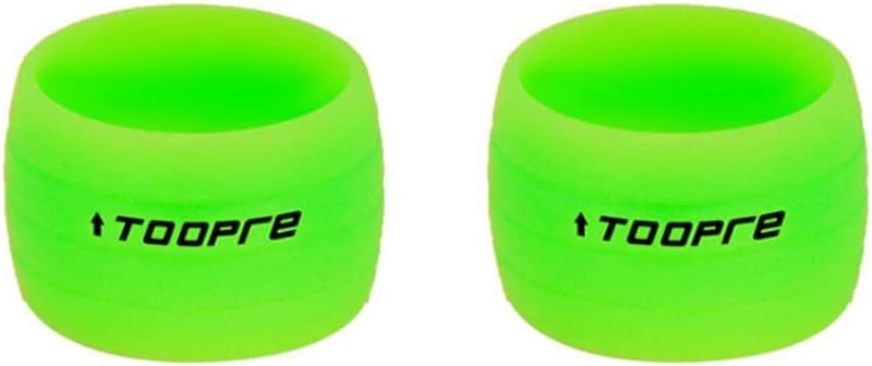 woobles 1 Pair Bicycle Handlebar Strap Fixing Ring Road Bike Handlebar Strap Cover Dead Fly Bend Handlebar Wrap Silicone Anti-slip Strap - Image 1