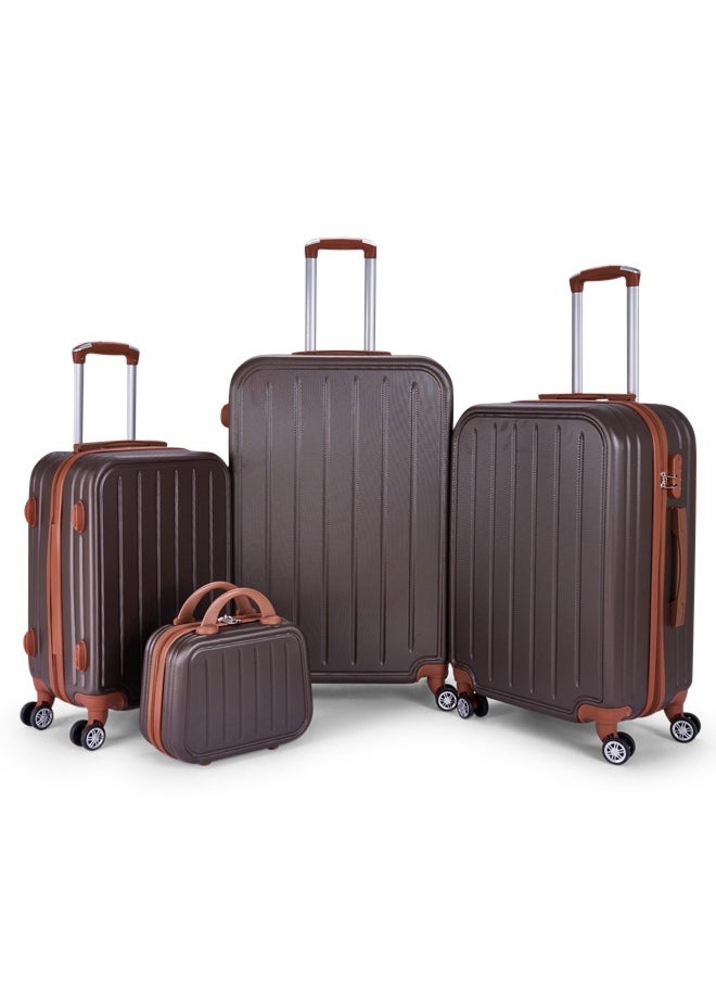 LIMRA Travel bags from limra 4-piece set Brown  - Image 1