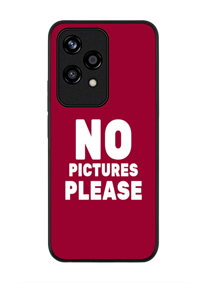 Stylizedd Rugged Black edge case for Honor 200 Lite, Slim fit Soft Case Flexible Rubber Edges Anti Drop TPU Gel Thin Cover -  No pictures please - Image 1