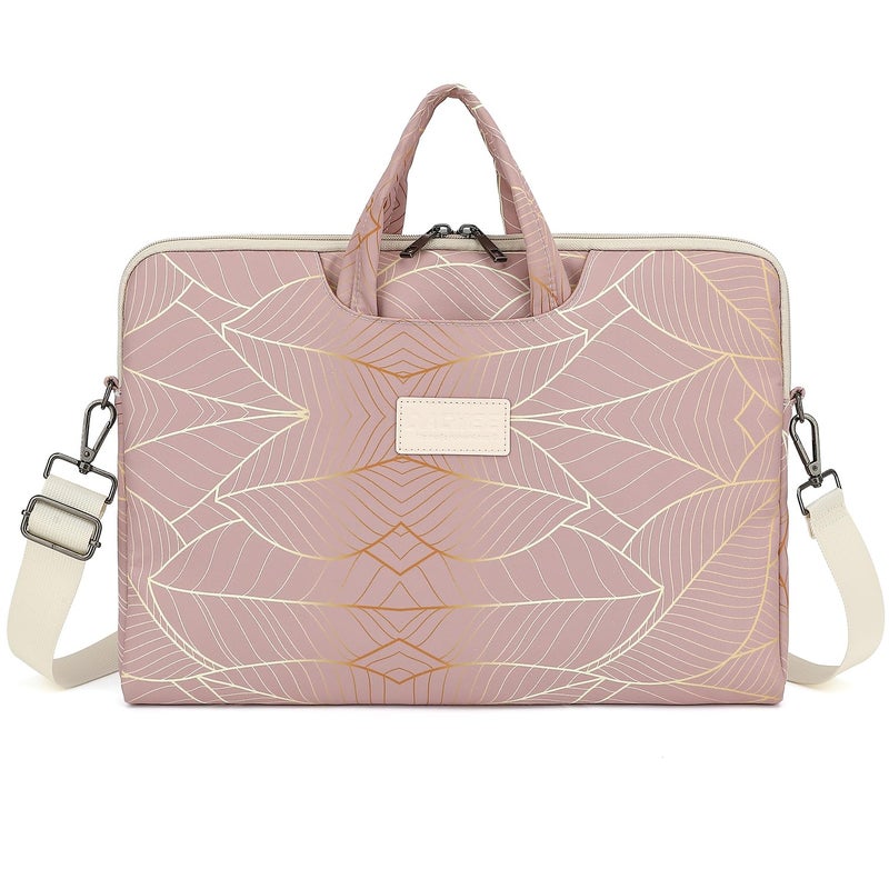 DACHEE Laptop Shoulder Bag for 15 Inch/15.6 Inch Macbook Pro (Yellow Leaves(07), 15 inch/15.6 inch) - Image 3
