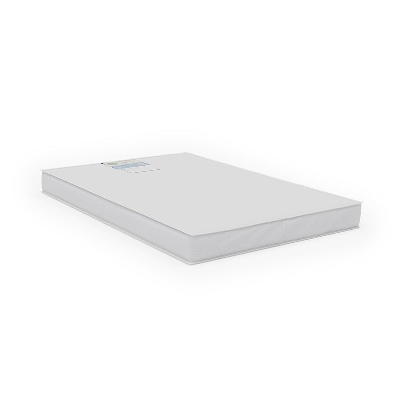 Foundations Infapure Foam Baby Crib Mattress Size 3 Durable Vinyl Cover Easy to Clean Portable Mini Crib Mattress for Compact Folding Cribs Breathable Baby Mattresses for Hotels White - Image 4