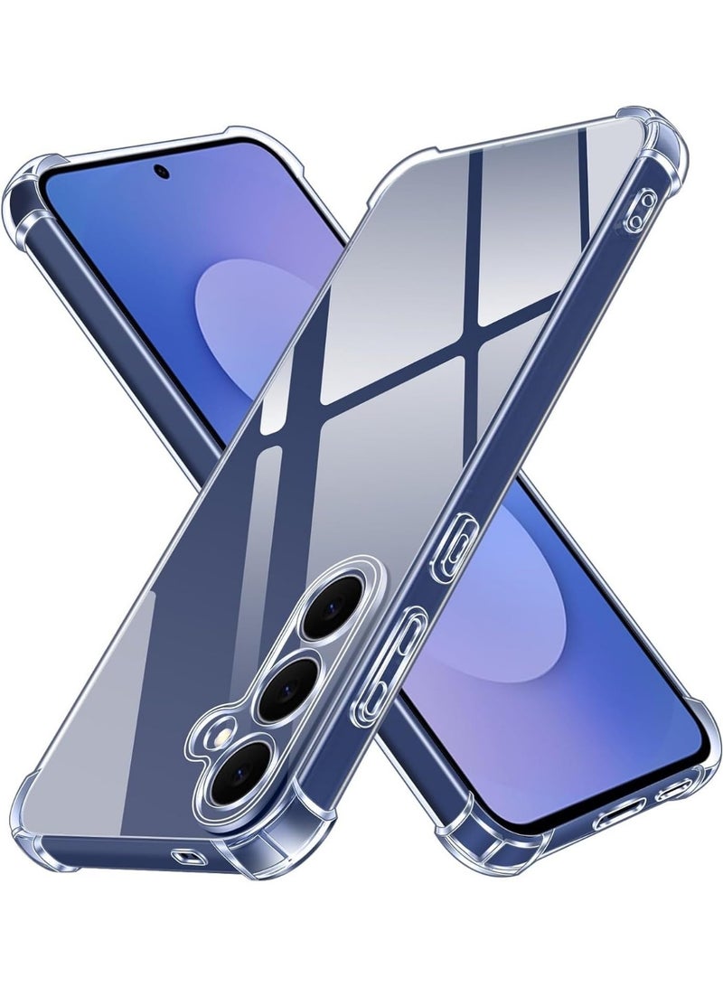 DUSALA Samsung Galaxy S26 Plus 5G Clear Case Bumper Scratch Resistant Back Cover for Galaxy S26 Plus Smooth Finish Camera Protective Cover For Samsung Galaxy S26 Plus 5G - Image 1