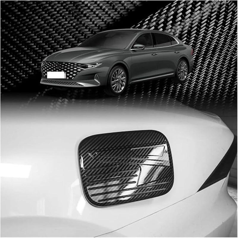 غطاء خزان وقود من ألياف الكربون لسيارة هيونداي جراندور أزيرا 2021 2022 2023 - Image 3