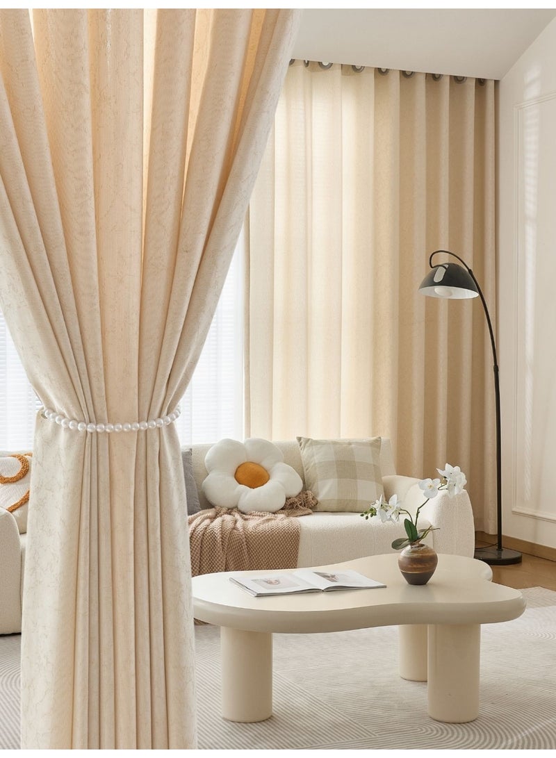 QBAID Semi-Transparent Window Drapes – Choose the Right Fit for Your Bedroom or Living Room - Image 1
