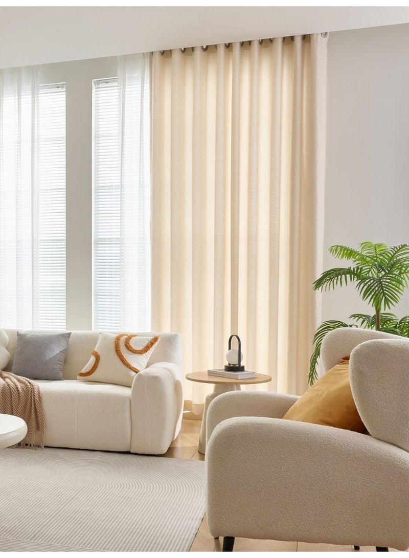 QBAID Semi-Transparent Window Drapes – Choose the Right Fit for Your Bedroom or Living Room - Image 2