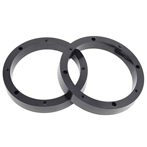 Audiopipe 1 Pair 8.5" Plastic Speaker Spacer Rings - Subwoofer Mid Range Custom Installation Mounting Adapter - Image 1