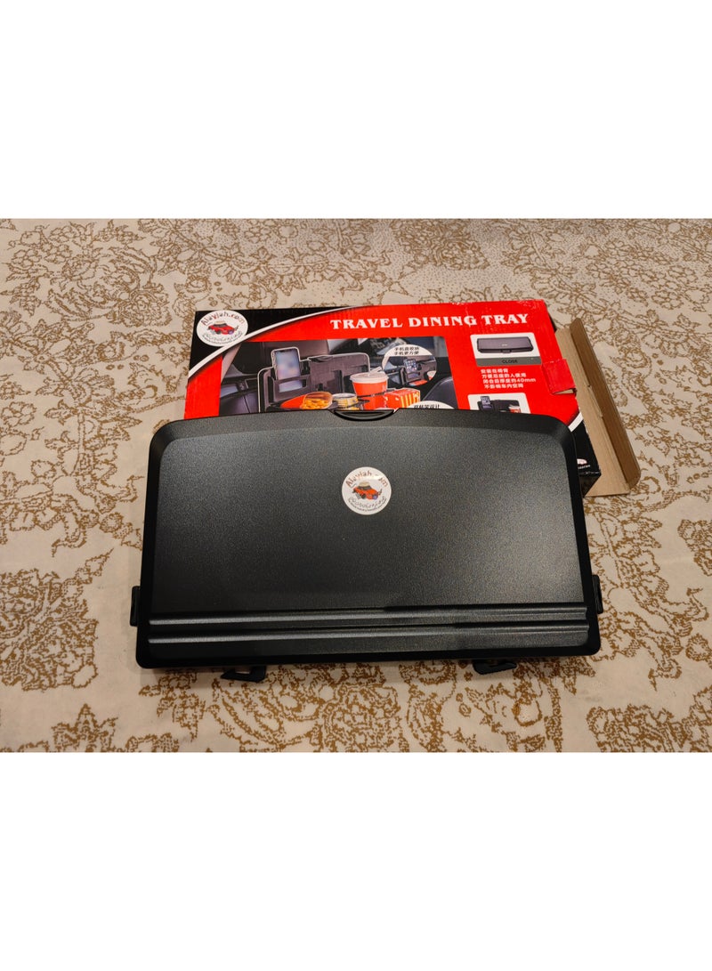 alayjah Portable Multifunctional Car Tray – Laptop & Food Tray Table for Travel, Work, and Car Interior Organization  - Image 2