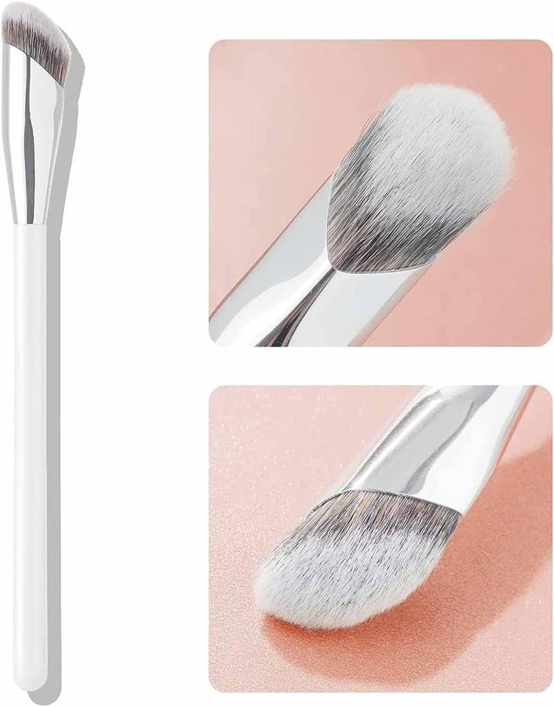 Concealer Brush Angled Under Eye Makeup Small Foundation Precision Face Blending Brush