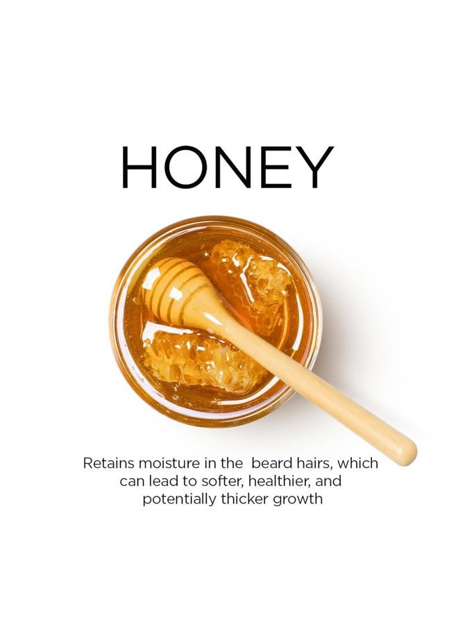 uncle jimmy زيت نمو اللحية مع البيوتين | العناية الطبيعية باللحية للحصول على لحية أكثر كثافة وامتلاء وصحة | علاج شعر الوجه للرجال للتجميل | يزيد من الكثافة والحجم 2 أونصة سائلة - Image 5