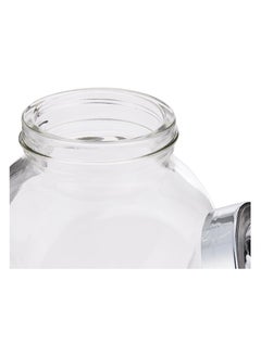 QSHOP A set of glass jars for storing spices, pickles and dried fruits, set of 4 pieces  - Image 5