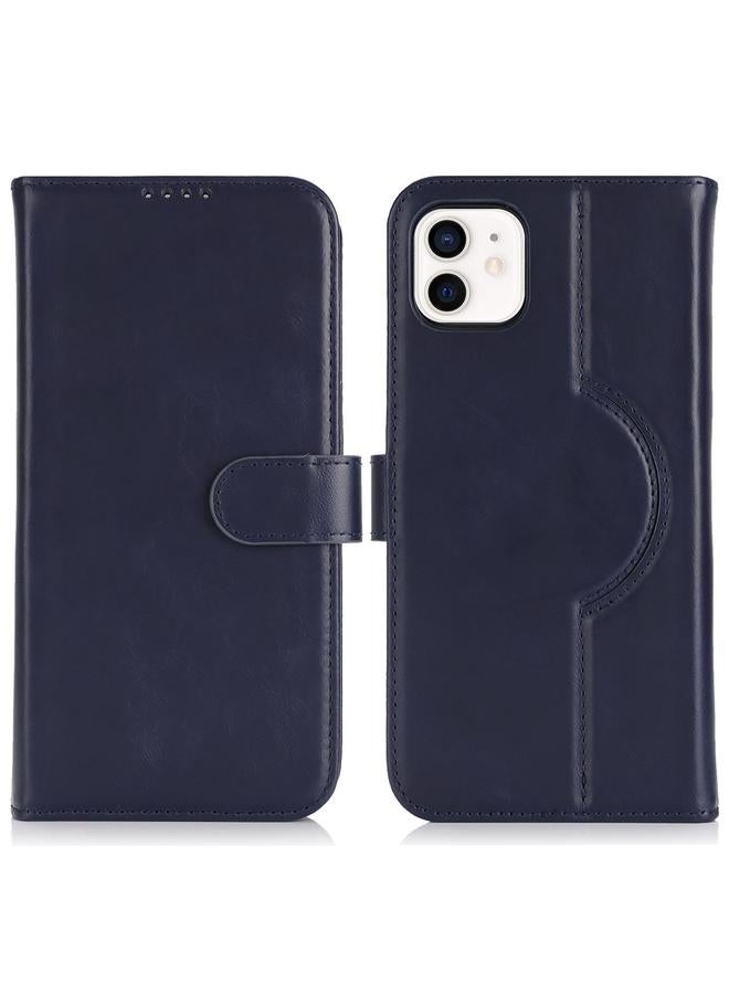 زبون جراب هاتف iPhone 11 من الجلد الأصلي مع محفظة بطاقات MagSafe - Image 1