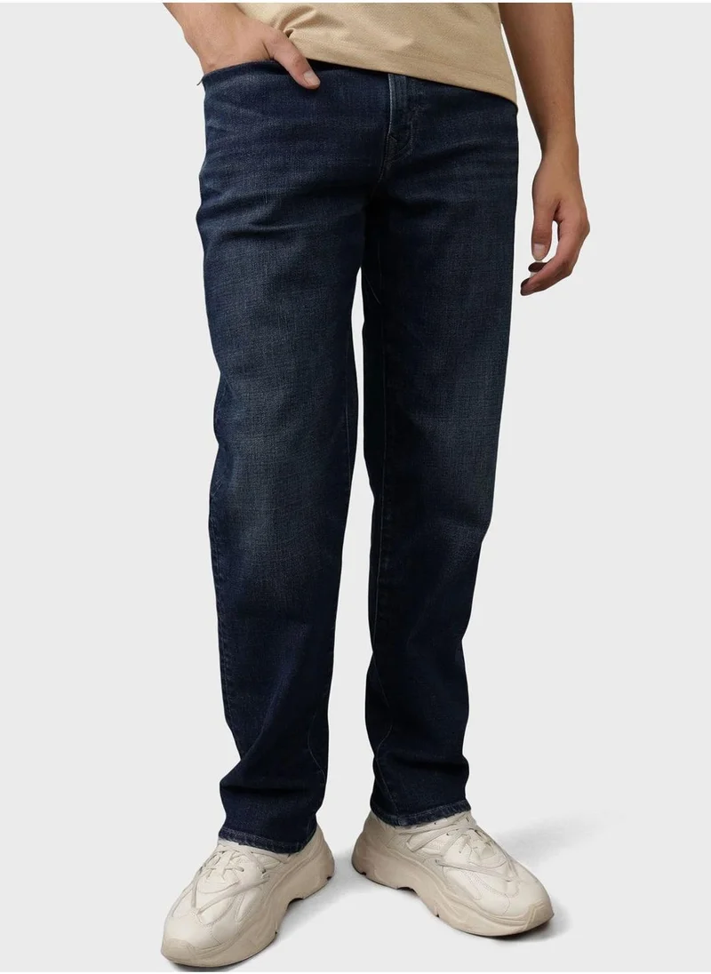امريكان ايجل Rinse Wash Essential  Straight Fit Jeans