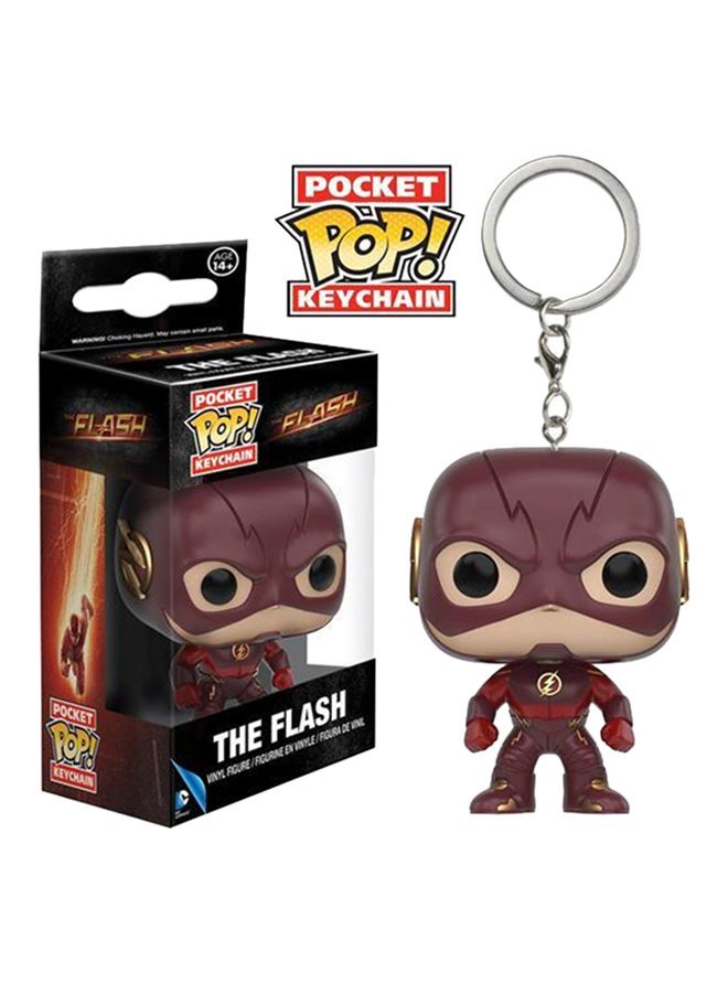 NIBEMINENT Flash Bobblehead Pocket Keychain 3.8inch - Image 1