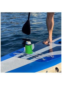 Generic Universal Kayak Drink Holder, Paddle Board Drink Holder, Fits Large Bottles & Cups, Doubles as Fishing Tool and Lure Storage, Essential Paddle Board Accessory, Green  - Image 5