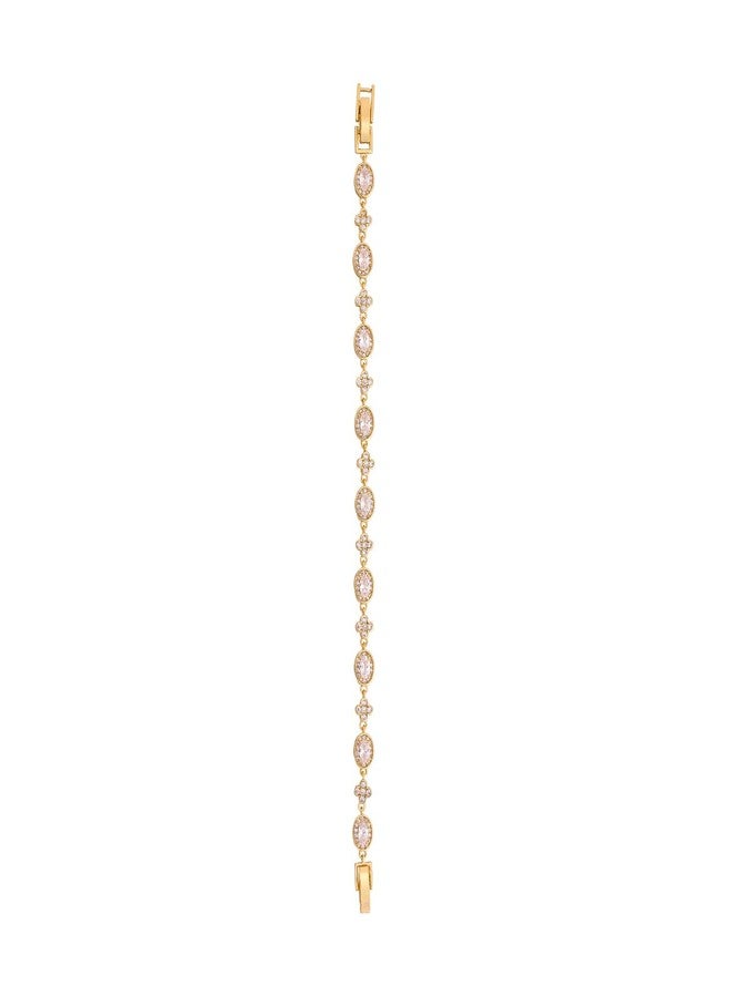 KUSHAL'S Fashion Jewellery white gold polished copper bracelet adjustable, Best for Festive & Special Occasion - 459653 - Image 3