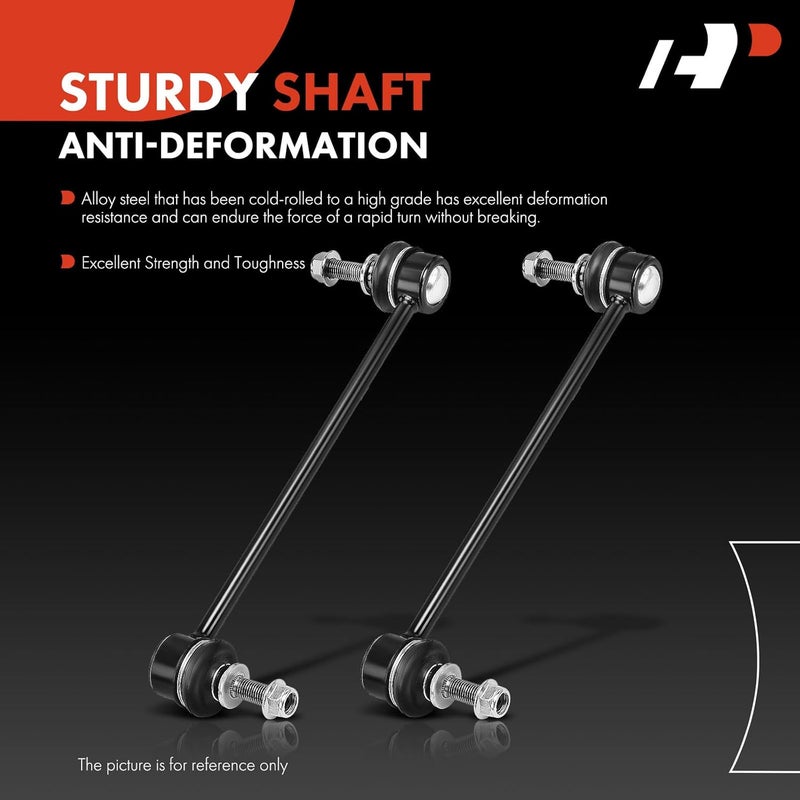 A-Premium Sway Bar Link Kit Replacement for Jeep Cherokee 2014-2022, AWD 4WD, with Off-Road Suspension, Front, set of 2 - Image 3