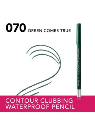 Contour Clubbing Waterproof Eye Pencil - 070 - Green Comes True, 1.2 Grams - view 2