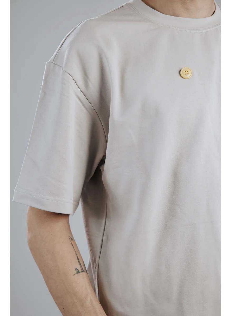 Snugface Snugface The Button Oversized Men's T-Shirts