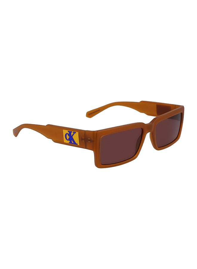 Calvin Klein Jeans Men's Rectangular Sunglasses - CKJ23623S-212-5718 - Lens Size: 57 Mm - Image 1