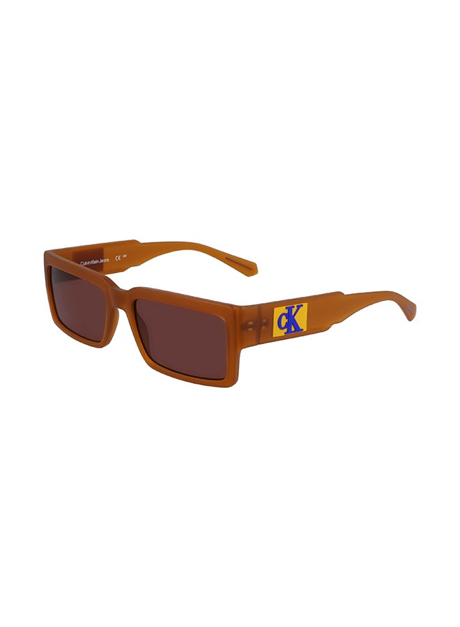 Calvin Klein Jeans Men's Rectangular Sunglasses - CKJ23623S-212-5718 - Lens Size: 57 Mm - Image 2