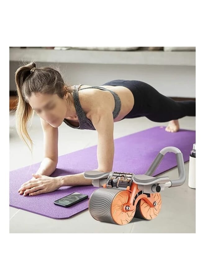 Denx Abdominal Exercise Roller With Elbow Support Knee Bolster - Image 4