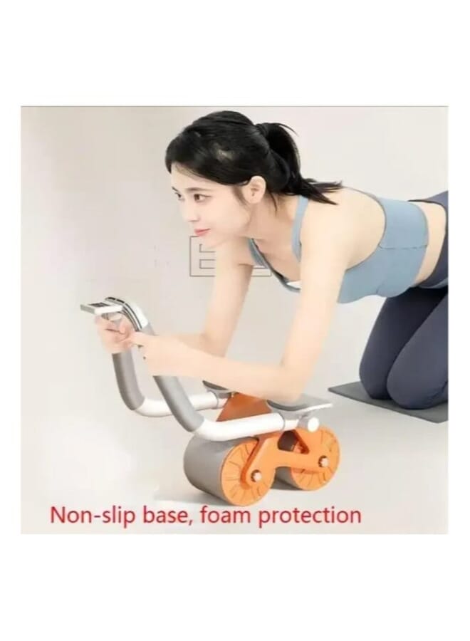 Denx Abdominal Exercise Roller With Elbow Support Knee Bolster - Image 3